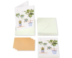 Indoor Garden Boxed Blank Note Cards with Envelopes, 14-Count