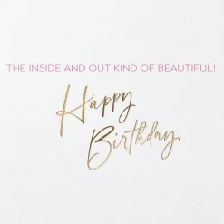 Inside and Out Birthday Greeting Card – Designed by Bella Pilar