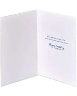 Inspiring Birthday Greeting Card for Dad
