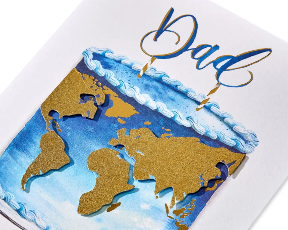 Inspiring Birthday Greeting Card for Dad