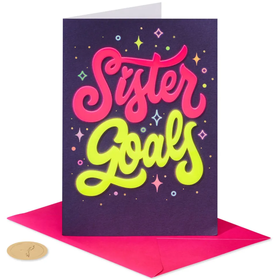 Inspiring Me Birthday Greeting Card for Sister