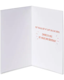 30 Is The New 20 Birthday Greeting Card