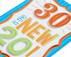 30 Is The New 20 Birthday Greeting Card