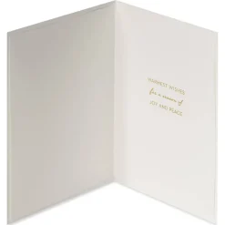 Joy and Peace Christmas Greeting Card