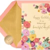Joy, Love, And Laughter Birthday Greeting Card for Daughter