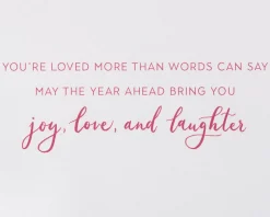 Joy, Love, And Laughter Birthday Greeting Card for Daughter