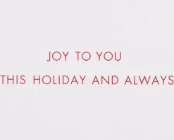 Joy to You Wreath Holiday Boxed Cards, 20-Count