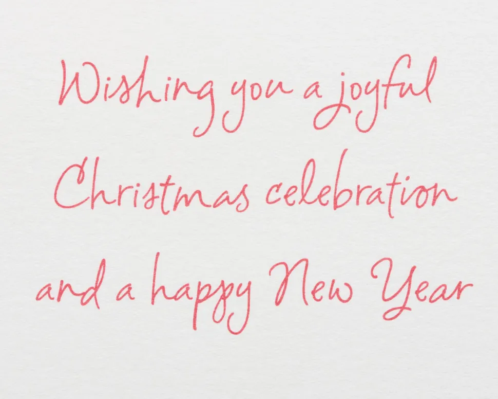 Joyful Christmas Celebration Christmas Boxed Cards, 16-Count