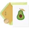 Judith Leiber Avocado Blank Greeting Card
