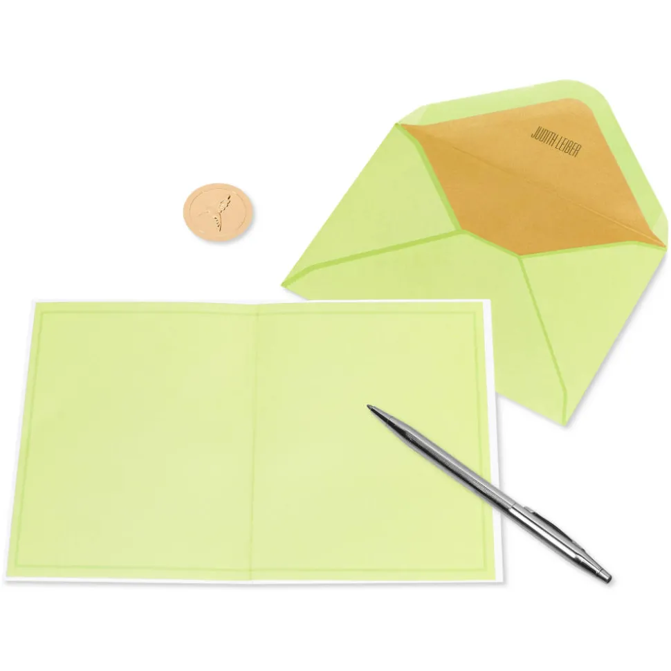 Judith Leiber Avocado Blank Greeting Card