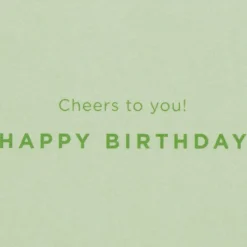 Judith Leiber Cheers to You Birthday Greeting Card