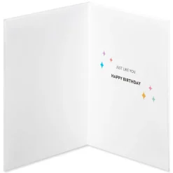 Just Like You Birthday Greeting Card for LGBTQIA+