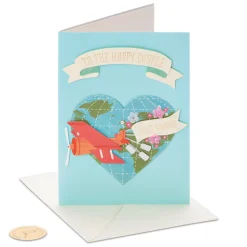 Just Married Wedding Greeting Card