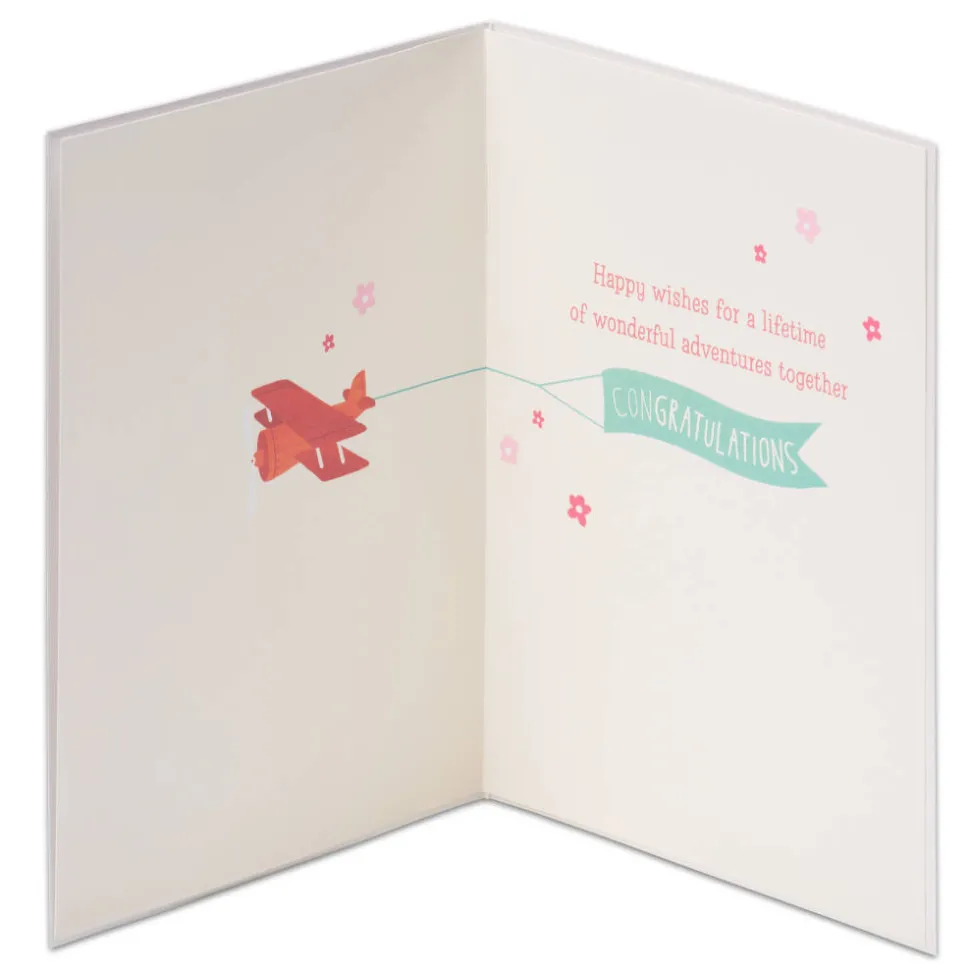 Just Married Wedding Greeting Card