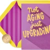 Just Upgrading Funny Birthday Greeting Card