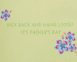Kick Back Father’s Day Greeting Card