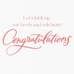 Let’s Celebrate Wedding Greeting Card
