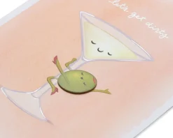 Lets Get Dirty Valentine’s Day Greeting Card