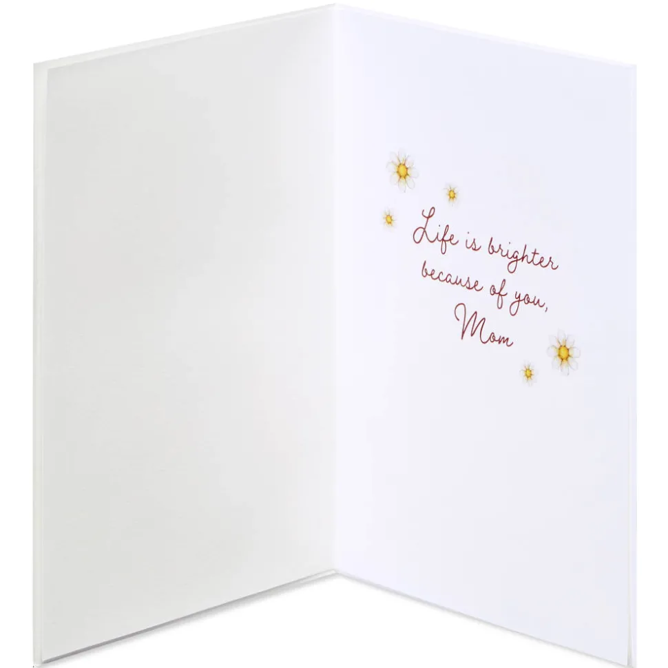 Life is Brighter Mother’s Day Greeting Card from Daughter- Designed by Bella Pilar