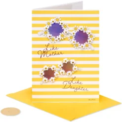 Life is Brighter Mother’s Day Greeting Card from Daughter- Designed by Bella Pilar