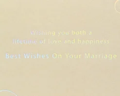 Lifetime of Love and Happiness Wedding Greeting Card