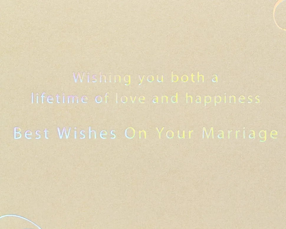 Lifetime of Love and Happiness Wedding Greeting Card