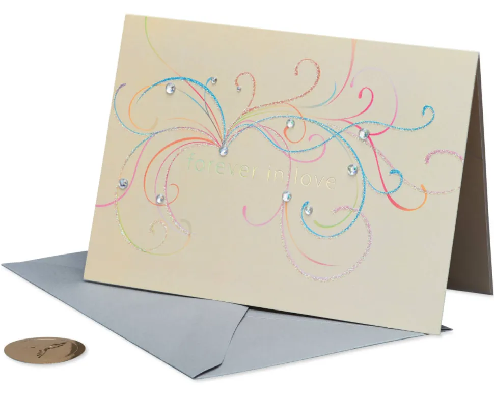 Lifetime of Love and Happiness Wedding Greeting Card