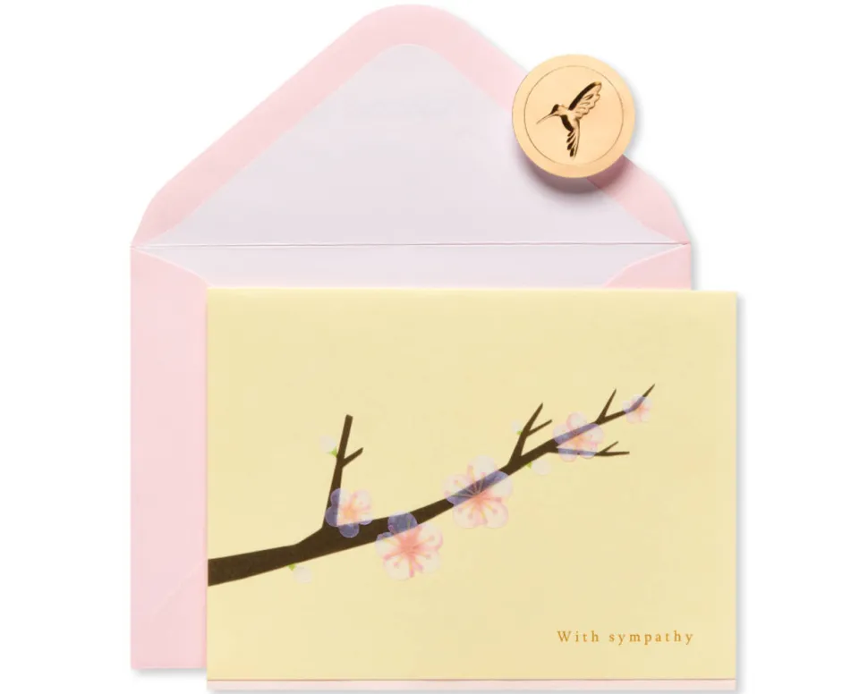 Lilies Sympathy Greeting Card