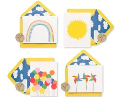 Little Box of Happy Keepsake Boxed Blank Cards and Envelopes, 20-Count