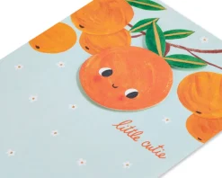 Little Cutie New Baby Greeting Card