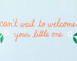 Little Cutie New Baby Greeting Card