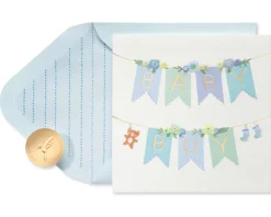 Little Miracle Baby Boy Greeting Card