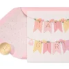 Little Miracle Baby Girl Greeting Card