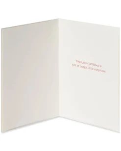Little Piggy Birthday Greeting Card