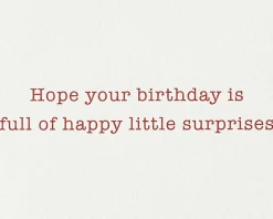 Little Piggy Birthday Greeting Card