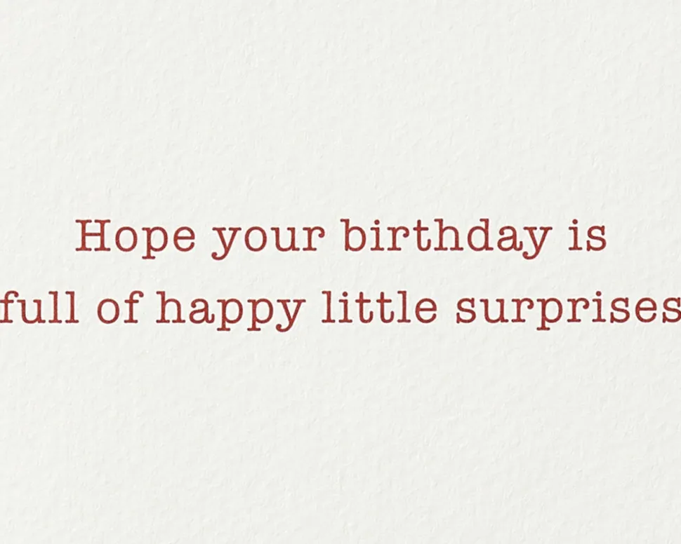 Little Piggy Birthday Greeting Card