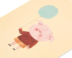 Little Piggy Birthday Greeting Card