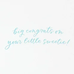 Little Sweetie Baby Shower Greeting Card