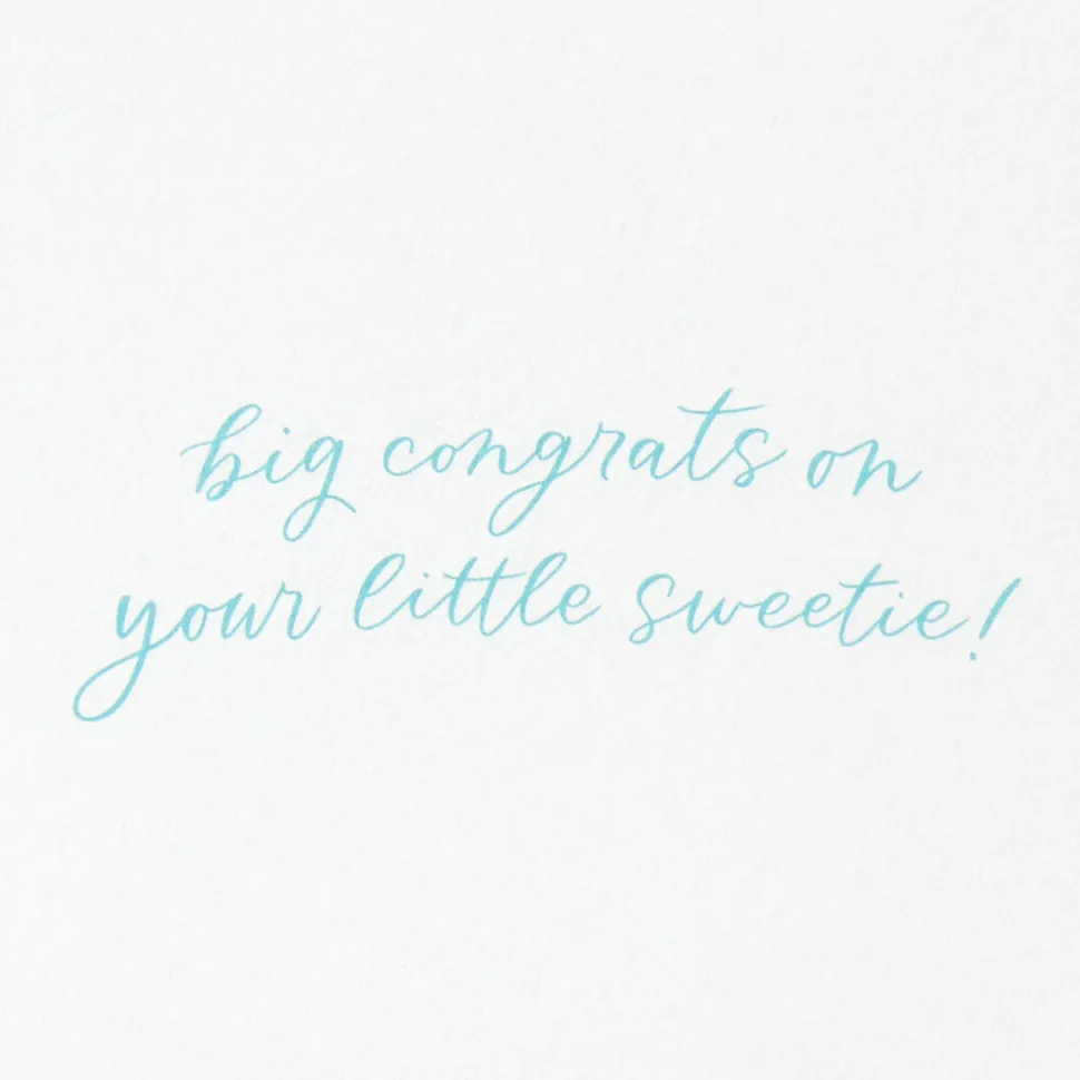 Little Sweetie Baby Shower Greeting Card