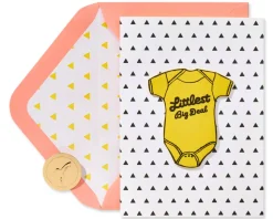 Littlest Big Deal New Baby Greeting Card