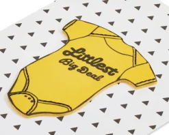 Littlest Big Deal New Baby Greeting Card