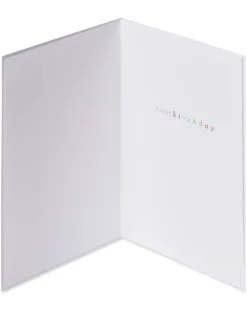 Live in the Meow Birthday Greeting Card