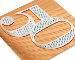 50 Looks Amazing On You 50th Birthday Greeting Card