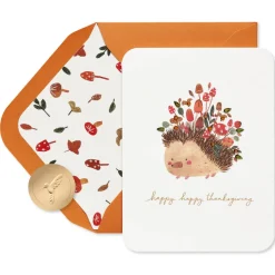 Lots of Gratitude Thanksgiving Greeting Card