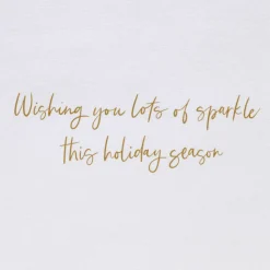 Lots of Sparkle Christmas Greeting Card