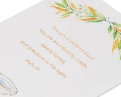 Love & Blessings Baptism Greeting Card