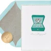 Love & Happiness Blank Wedding Greeting Card