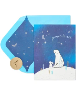 Love and Happiest Holidays Christmas Greeting Card