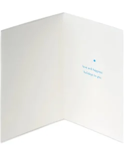 Love and Happiest Holidays Christmas Greeting Card