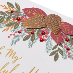 Love and Warmth Christmas Greeting Card for Husband